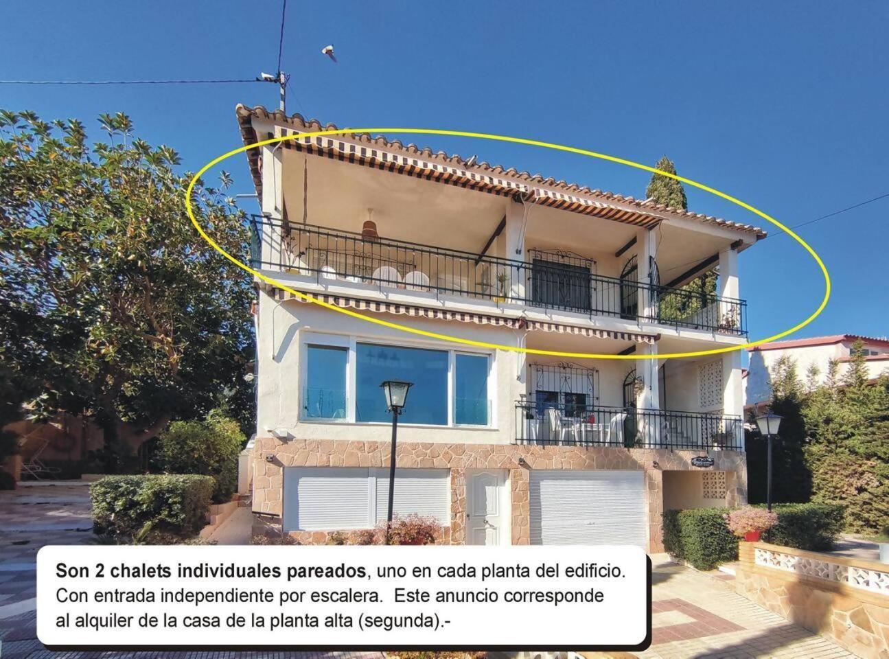 Vakantiehuis Casona Del Mar Terraza Y Vistas Al Mediterraneo El Campello